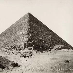 Pyramid of Cheops, Giza, Egypt, c. 1890 s