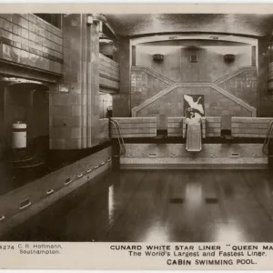 Queen Mary Ocean Liner, swimming pool