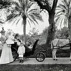 Queen Victoria at Edward Cazalets Villa - South of France