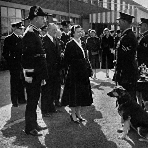 The Queen visits the Police Headquarters at Hutton, Preston