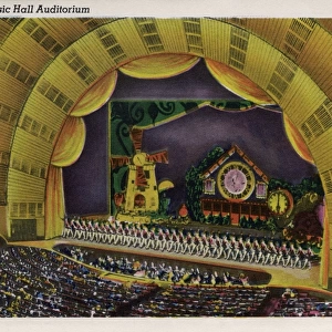 Radio City Music Hall Auditorium, Rockefeller Center