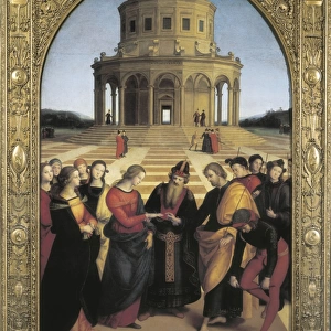 Raphael (1483-1520). The Marriage of the Virgin
