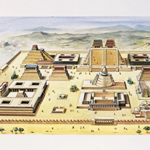 Tenochtitlan (capital of the Aztec Empire)