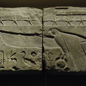 Reliefs from the temple of Ptolemy I Soter (367-283 BC) in S