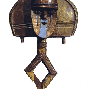 Reliquary Guardian Figure (ethnicity Kota or Bakota