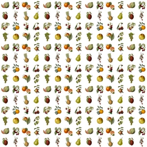Repeating Pattern - Assorted Fruit