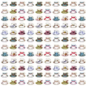 Repeating Pattern - Tea Cups
