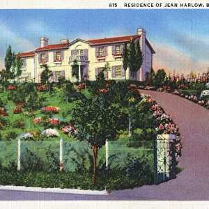 Residence of Jean Harlow, Beverly Hills, California, USA