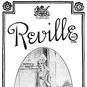 Reville court dress advertisement, 1927