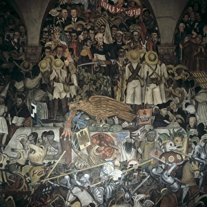 Diego Rivera Collection: Mexican revolution artwork