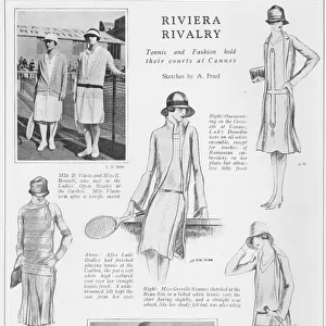 Riviera Rivalry as Tennis and Fashion hold their