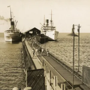 RMS Majestic, White Star Line cruise ship, USA