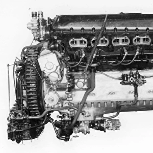 Rolls Royce Merlin III Starboard side