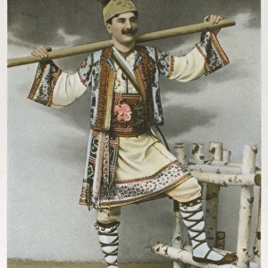 Romania - Dancer in National Costume