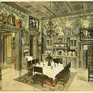 Room designed for a Rhenish industrialist