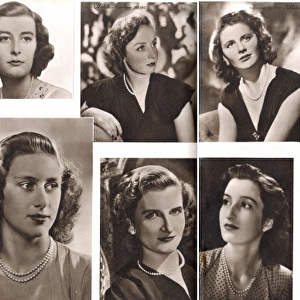 Royal Wedding 1947 - bridesmaids