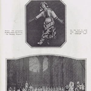The Russian ballet at the Alhambra, London, 1921