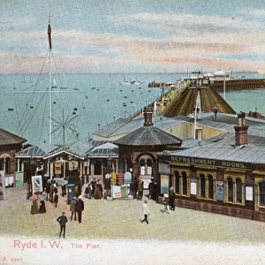 Ryde - Isle of Wight - The Pier and Railway Station