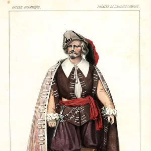 Saint-Ernest as Samuel in La Duchesse de Marsan, 1847
