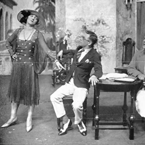A scene from Tip Toes at the Winter Garden (1926) with Dorothy Dickson, Laddie Cliff and John Kirby Date: 1926