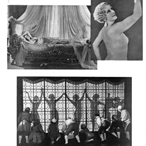 Scenes from the French film Casanova, 1927