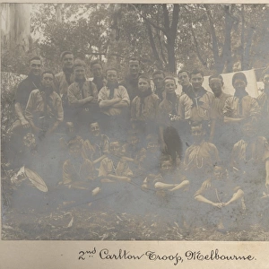 Scouts of the 2nd Carlton Troop, Melbourne, Australia