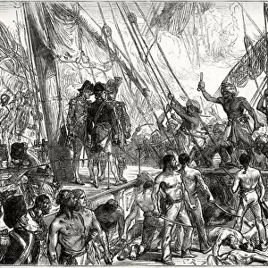 Sea fight with the Mahrattas (Maratha sailors), who captured the East India Company ship