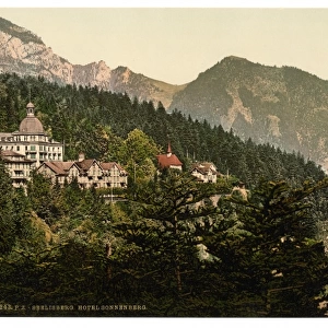 Seelisberg and Hotel Sonnenberg, Lake Lucerne, Switzerland
