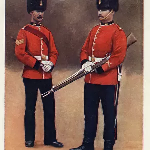 Sergeant and Private of the Dublin Fusiliers
