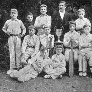 Shaftesbury Home, Bisley - Farm School Cricket Team