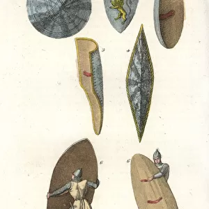 Shield, buckler and targe