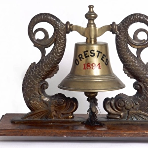 Ships bell for the Orestes, 1894