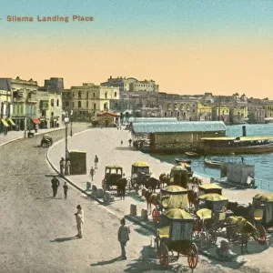 Silema, Malta - View of the long promenade