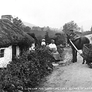 A Slide Car for Carrying Turf, Glynns of Antrim
