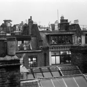 Soho, London - rooftop view