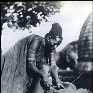 South Africa - Zulu Woman & Child