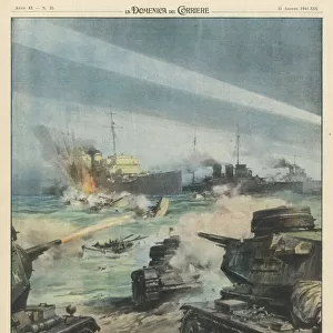Soviet ships attempt to land in Estonia