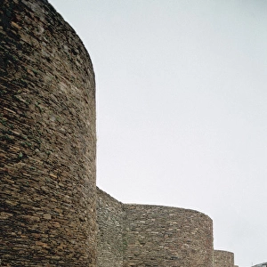 Spain. Galicia. Lugo. Roman walls. 3rd Century