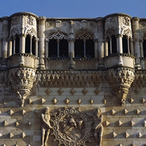 Spain. Guadalajara. Palace of El Infantado. 15th century