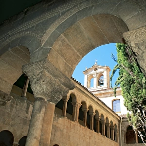 Spain. Monastery of Santo Domingo de Silos. Cloister