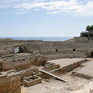 Spain. Tarragona. Roman Amphitheatre. 2nd century AD