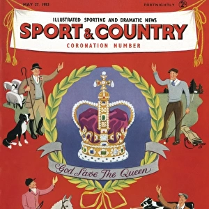 Sport & Country Coronation Number, Front cover, 1953