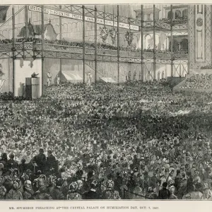 Spurgeon preaching at Crystal Palace