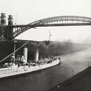 SS Medusa in the Kiel Canal, Germany