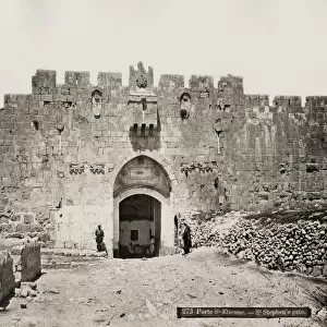 St. Stephens Gate, Jerusalem, modern Israel