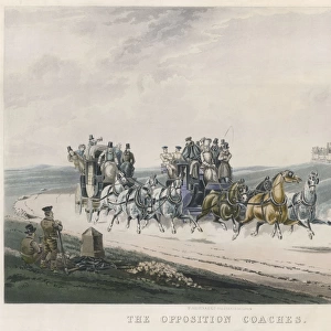 Two Stagecoaches Race