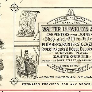 Stationery, Walter Llewellyn & Co, Eastbourne, Sussex