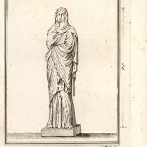 Statue of Julia Avita Mamaea with the attributes