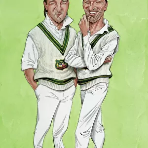 Steve and Mark Waugh - Australian cricketers