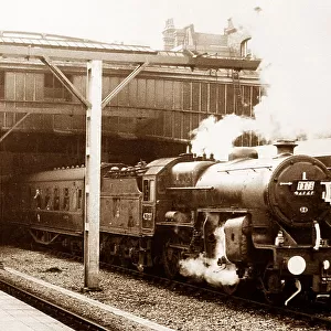 Stoke-on-Trent Railway Station possibly 1940s